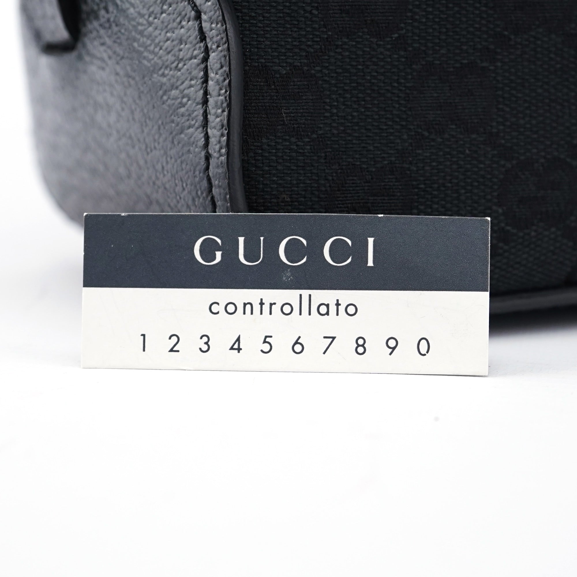 106251 Black GG Large Tote Bag
