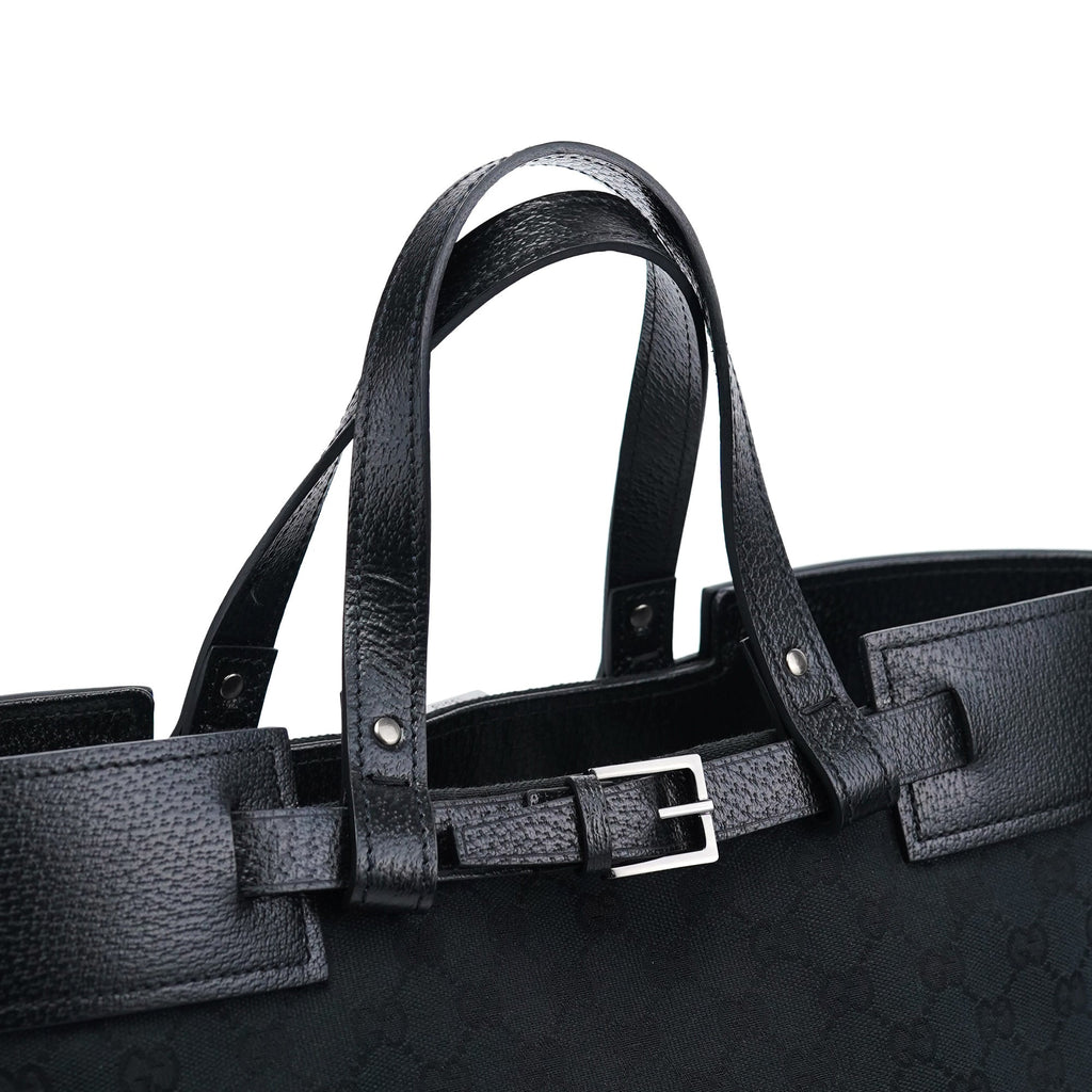 106251 Black GG Large Tote Bag
