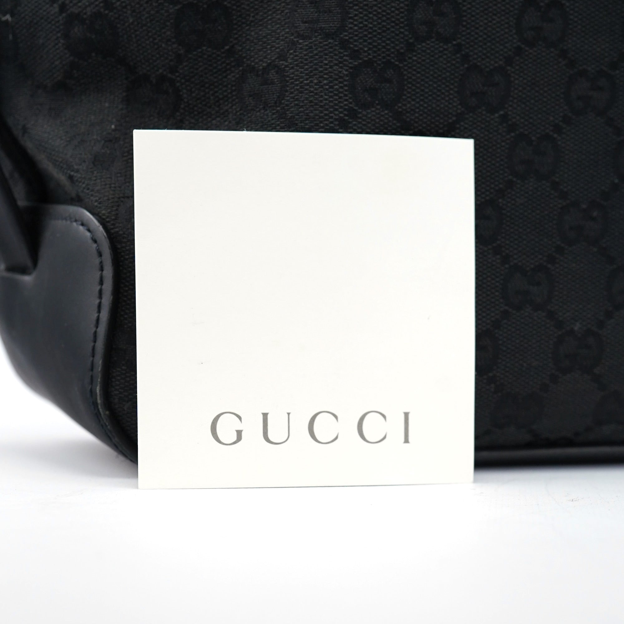 106251 Black GG Large Tote Bag