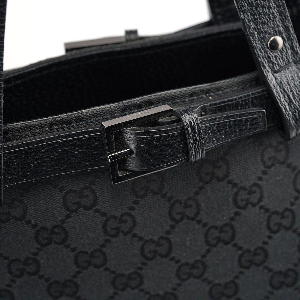 106251 Large Black GG Tote Bag