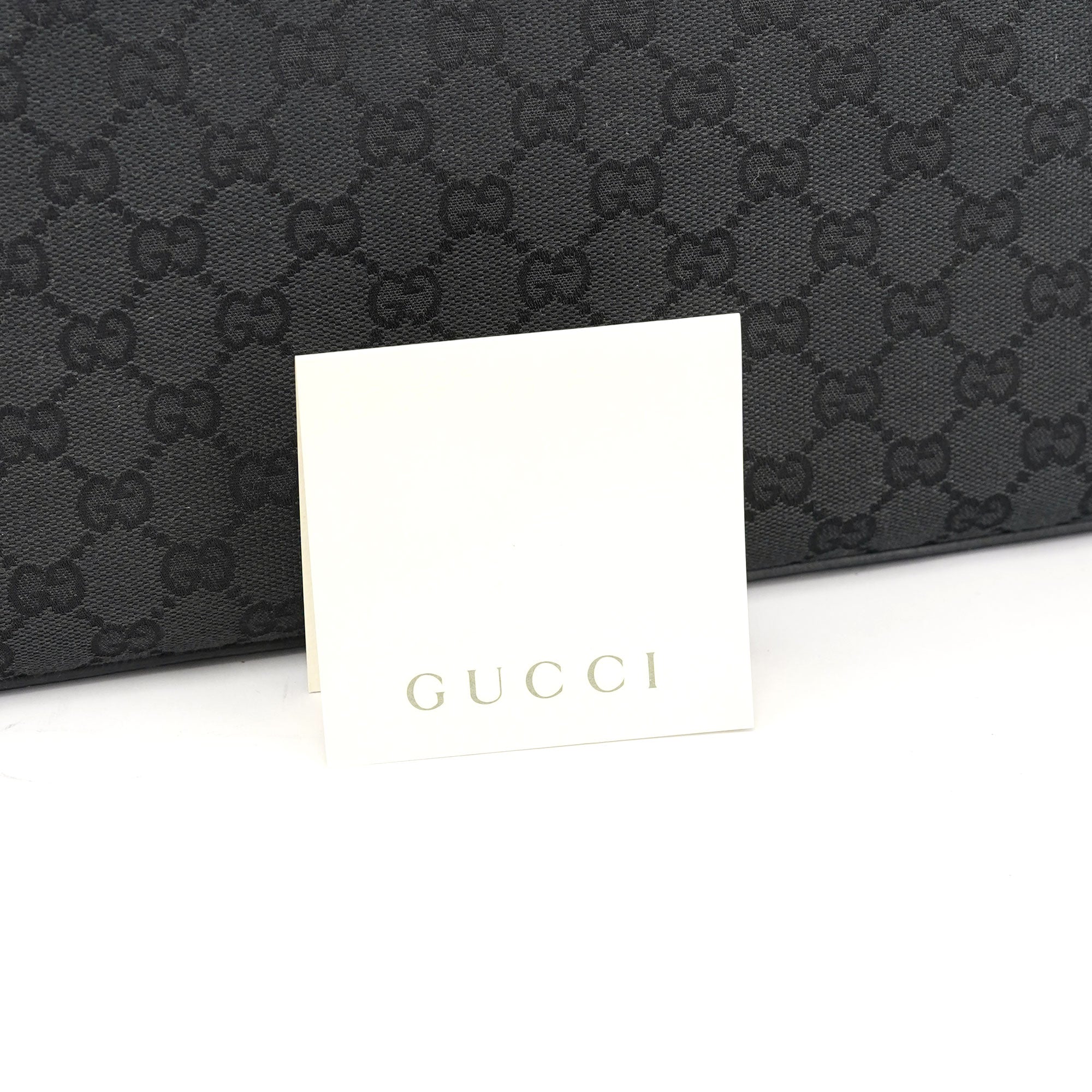 106251 Large Black GG Tote Bag