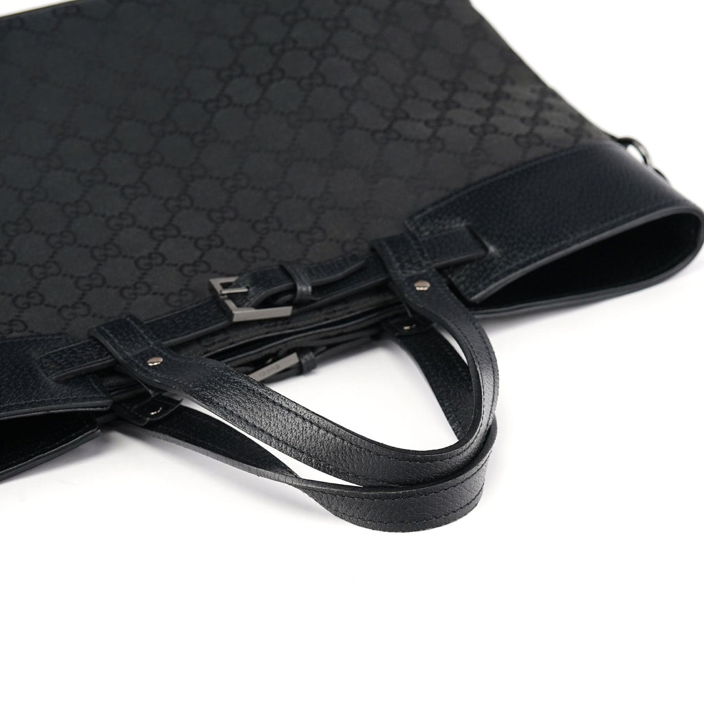 106251 Large Black GG Tote Bag
