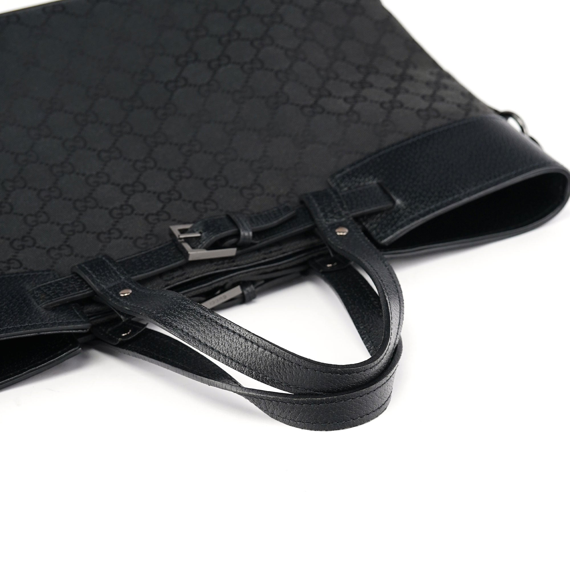 106251 Large Black GG Tote Bag