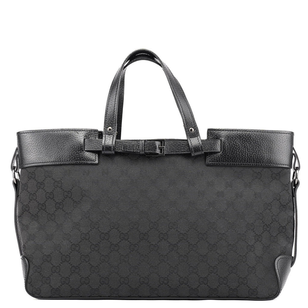 106251 Large Black GG Tote Bag