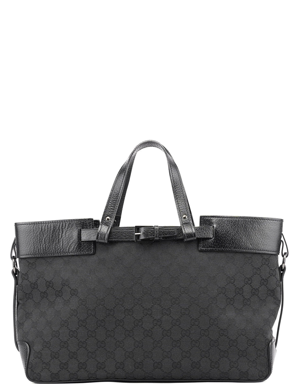 106251 Large Black GG Tote Bag