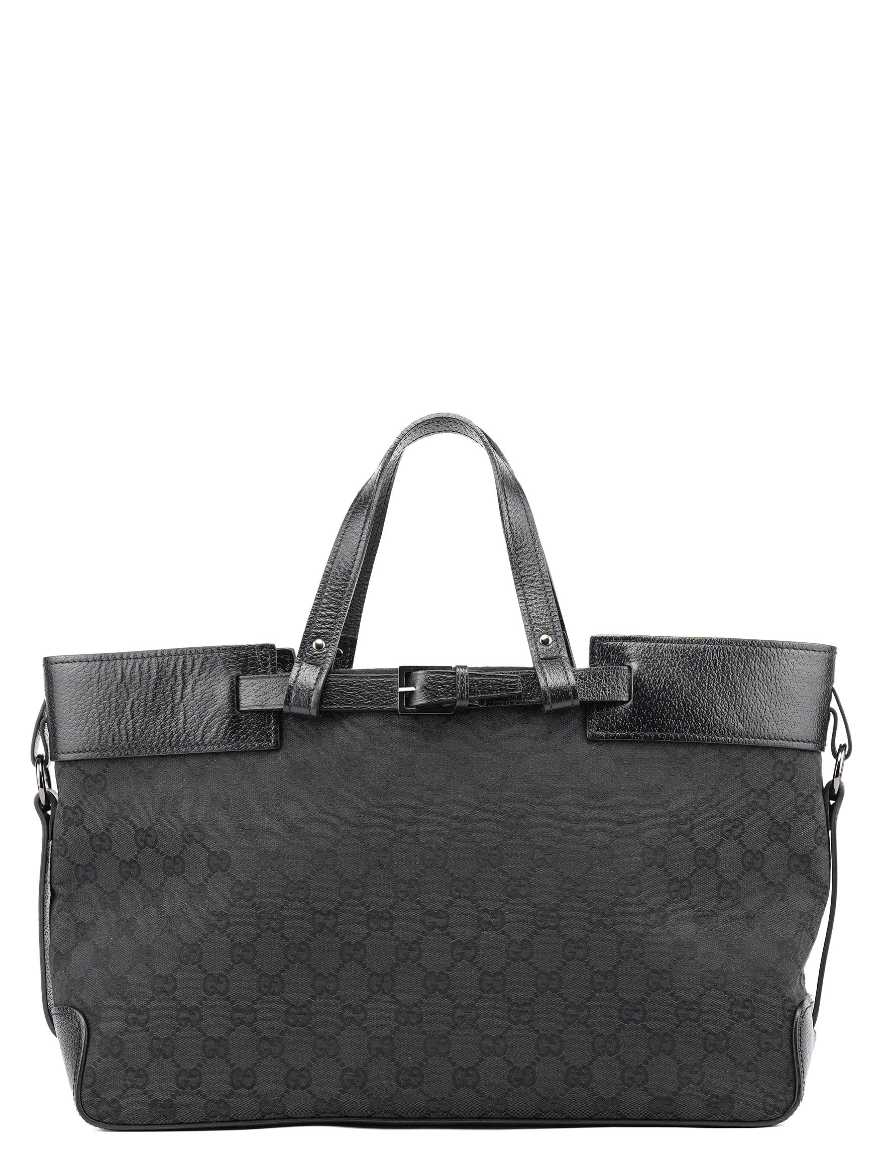 106251 Large Black GG Tote Bag