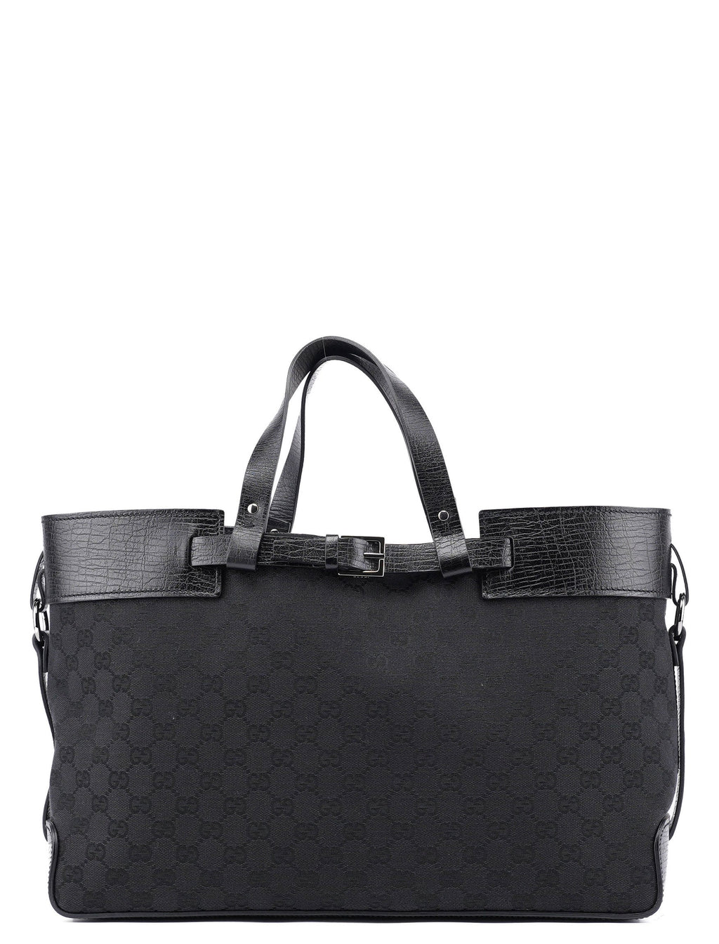 106251 Large Black GG Tote Bag