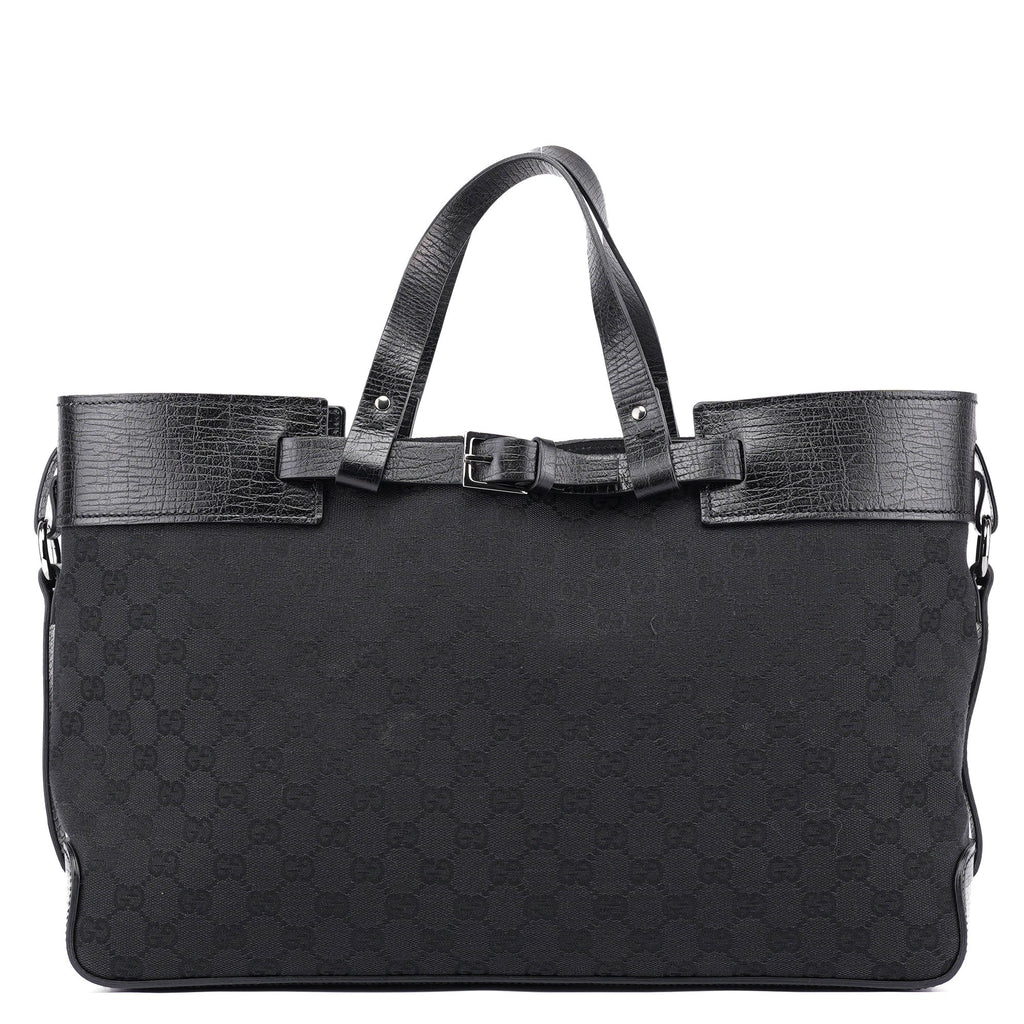 106251 Large Black GG Tote Bag