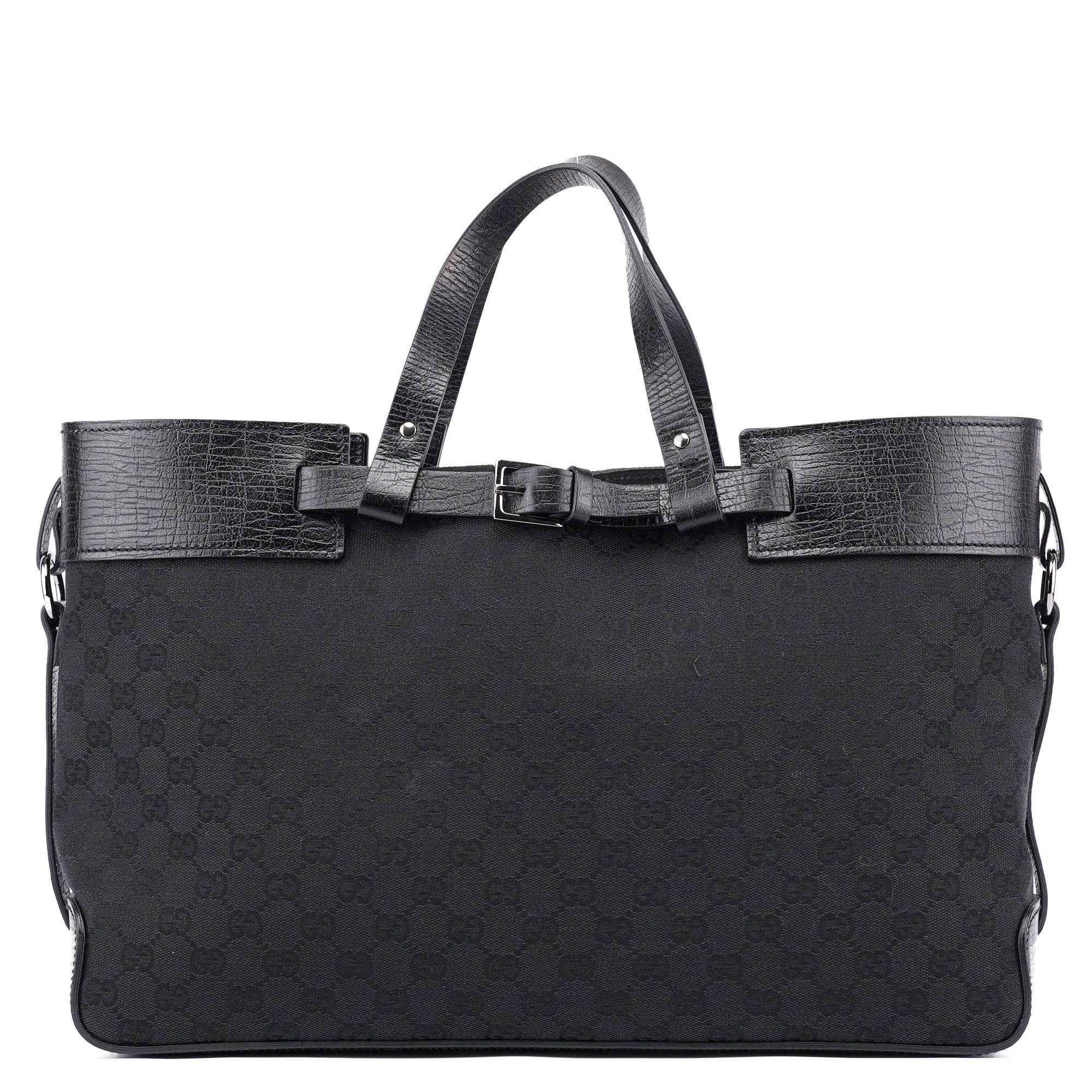 106251 Large Black GG Tote Bag