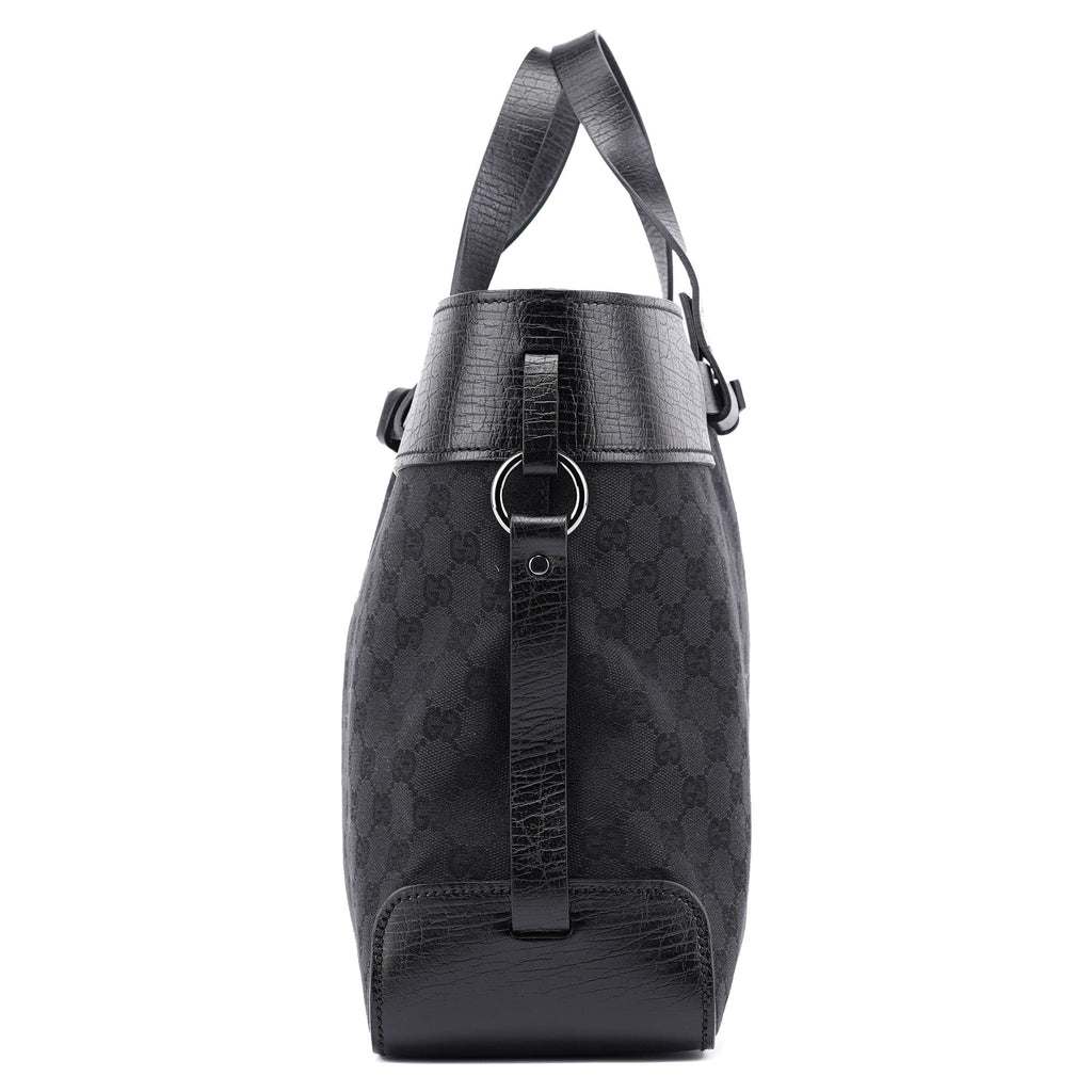 106251 Large Black GG Tote Bag
