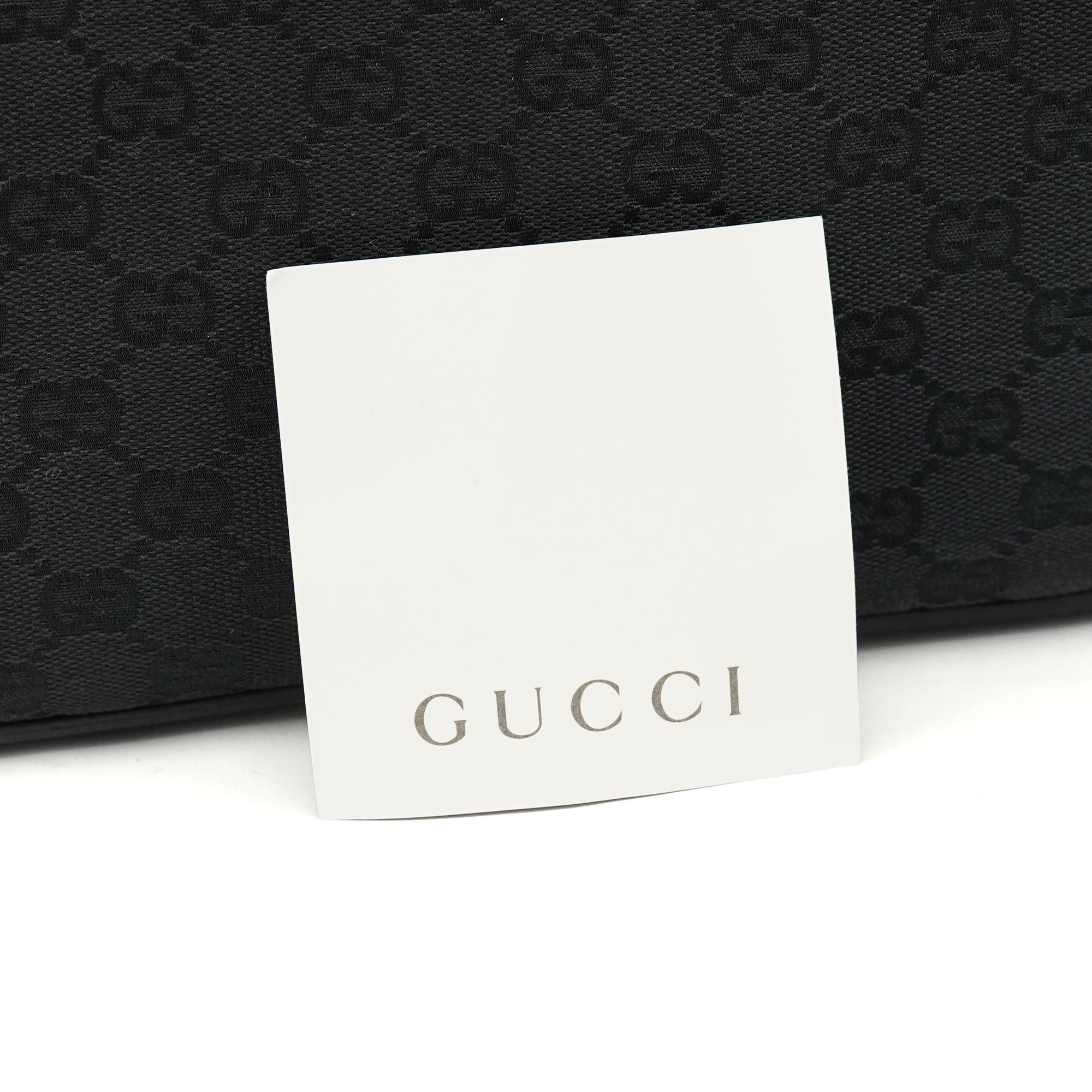 106251 Large Black GG Tote Bag