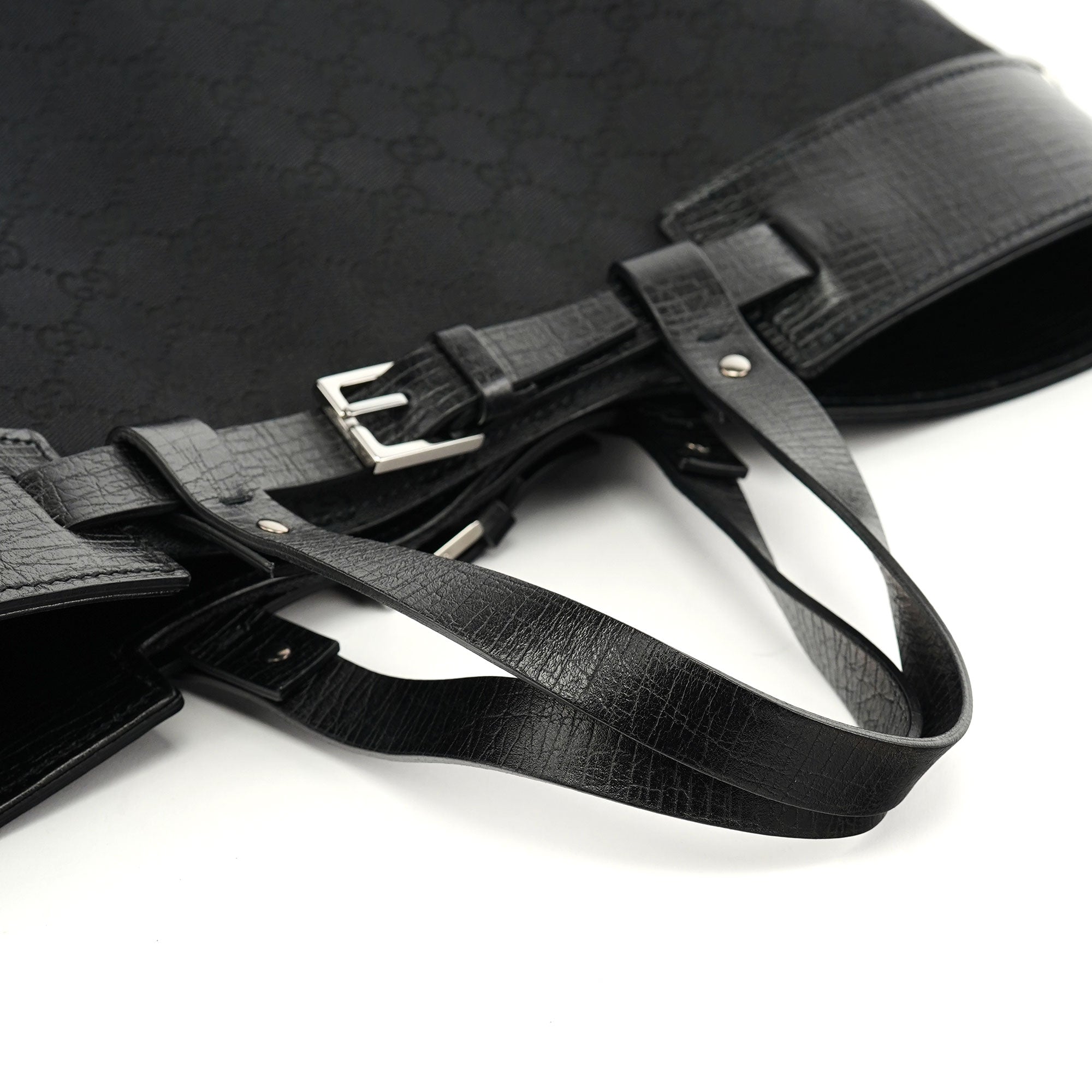 106251 Large Black GG Tote Bag