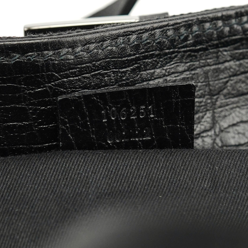 106251 Large Black GG Tote Bag
