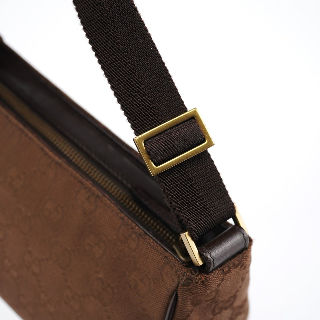 106644 Brown GG Hobo Shoulder Bag
