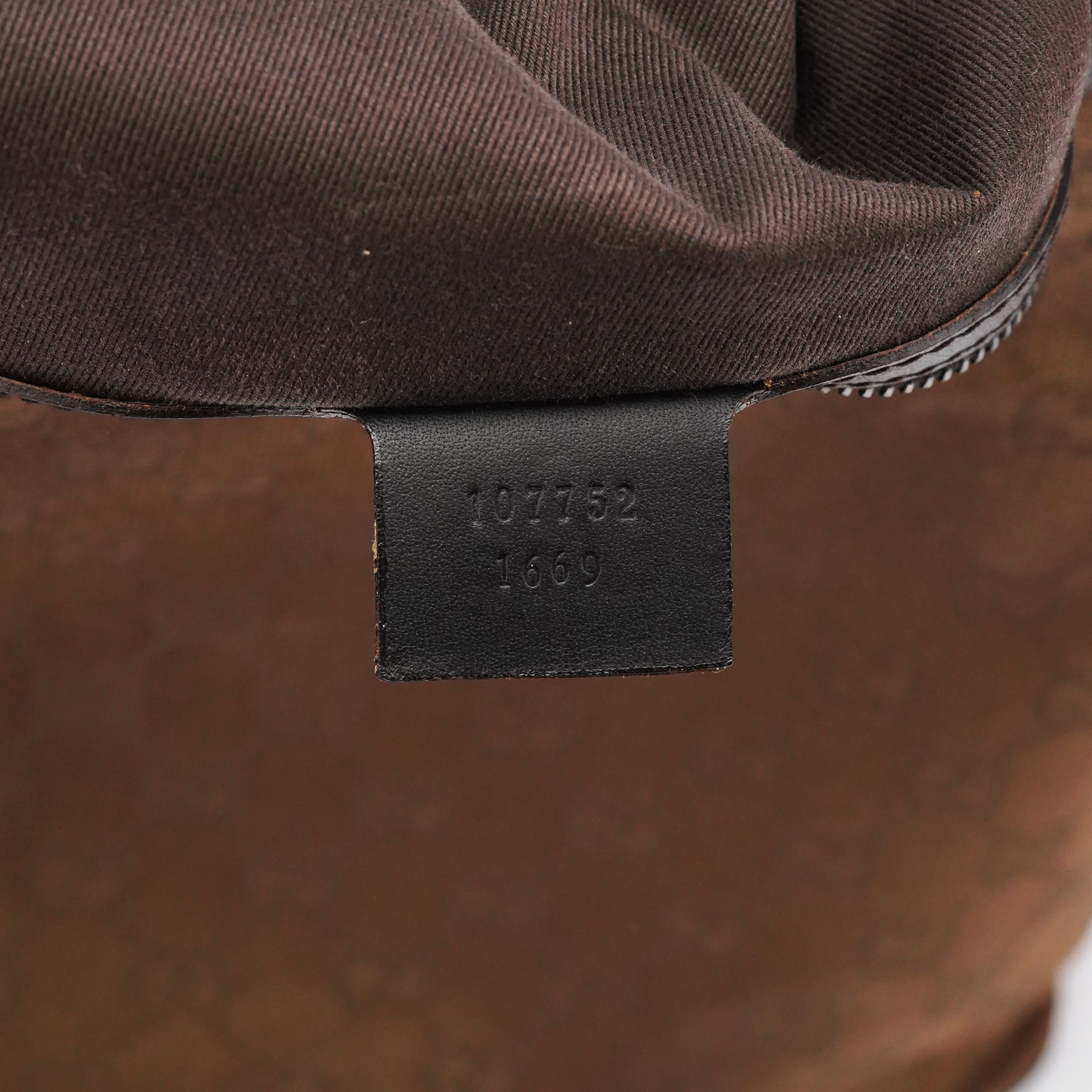107752 Brown GG Hobo Shoulder Bag