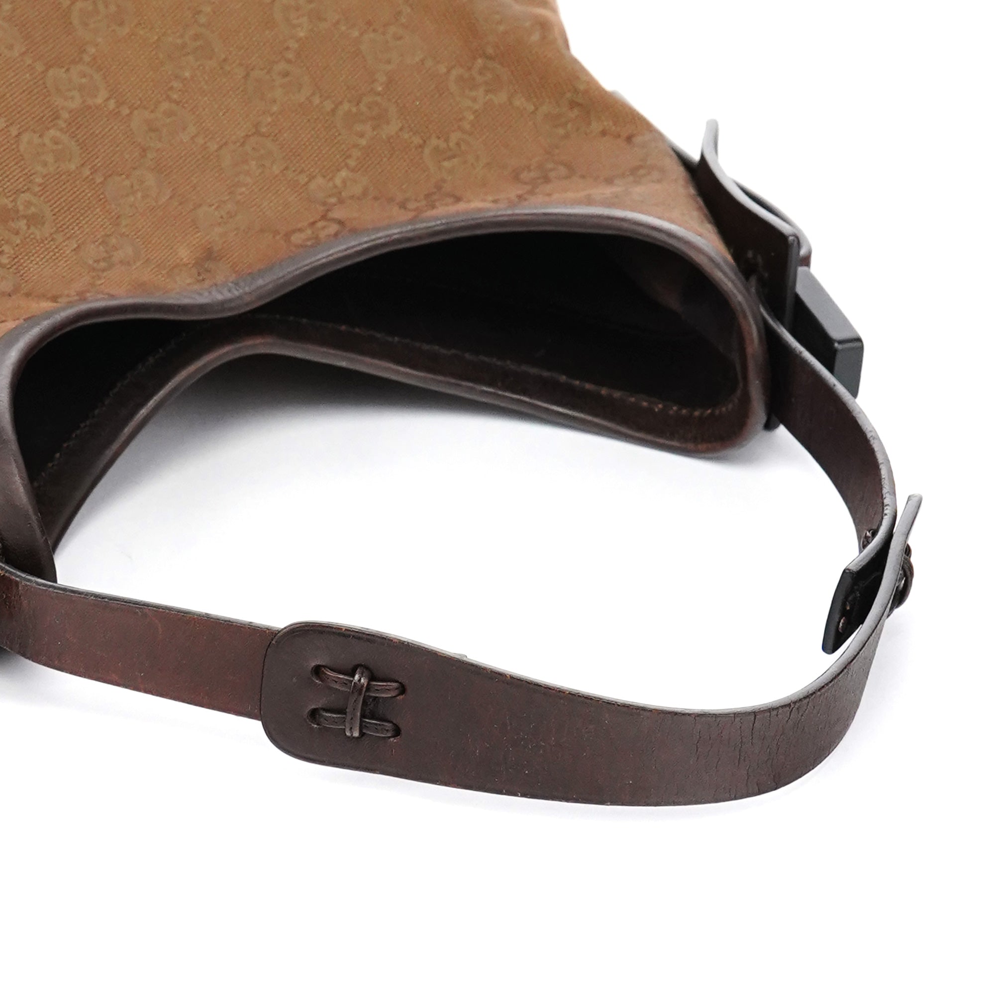 107752 Brown GG Hobo Shoulder Bag