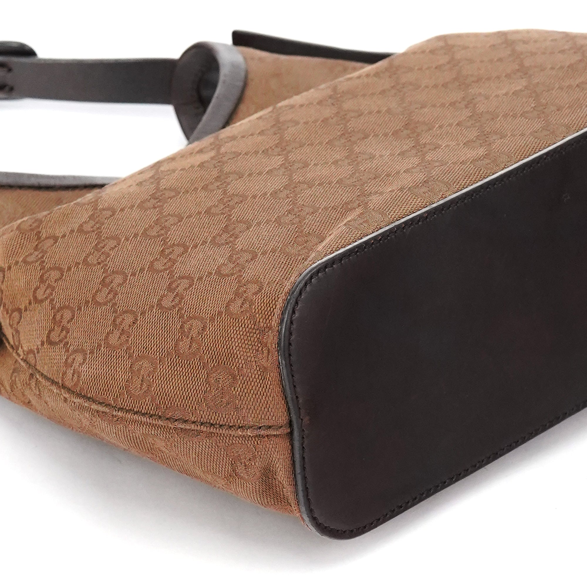 107752 Brown GG Hobo Shoulder Bag