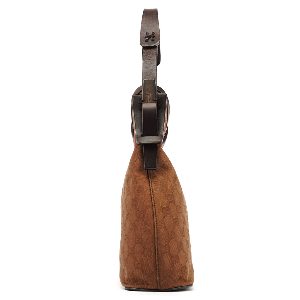 107752 Brown GG Hobo Shoulder Bag