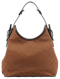 107752 Brown GG Hobo Shoulder Bag