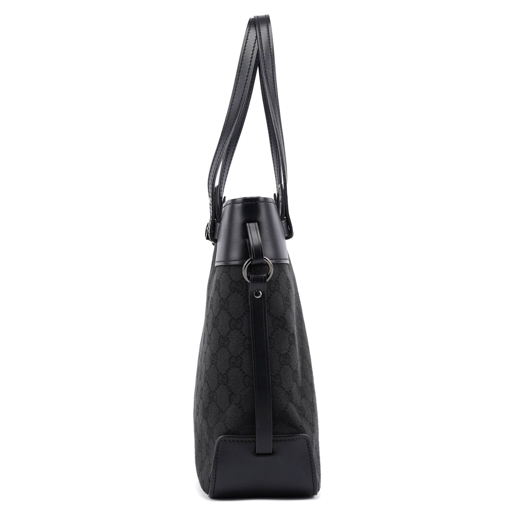 107757 Black GG Tote Bag