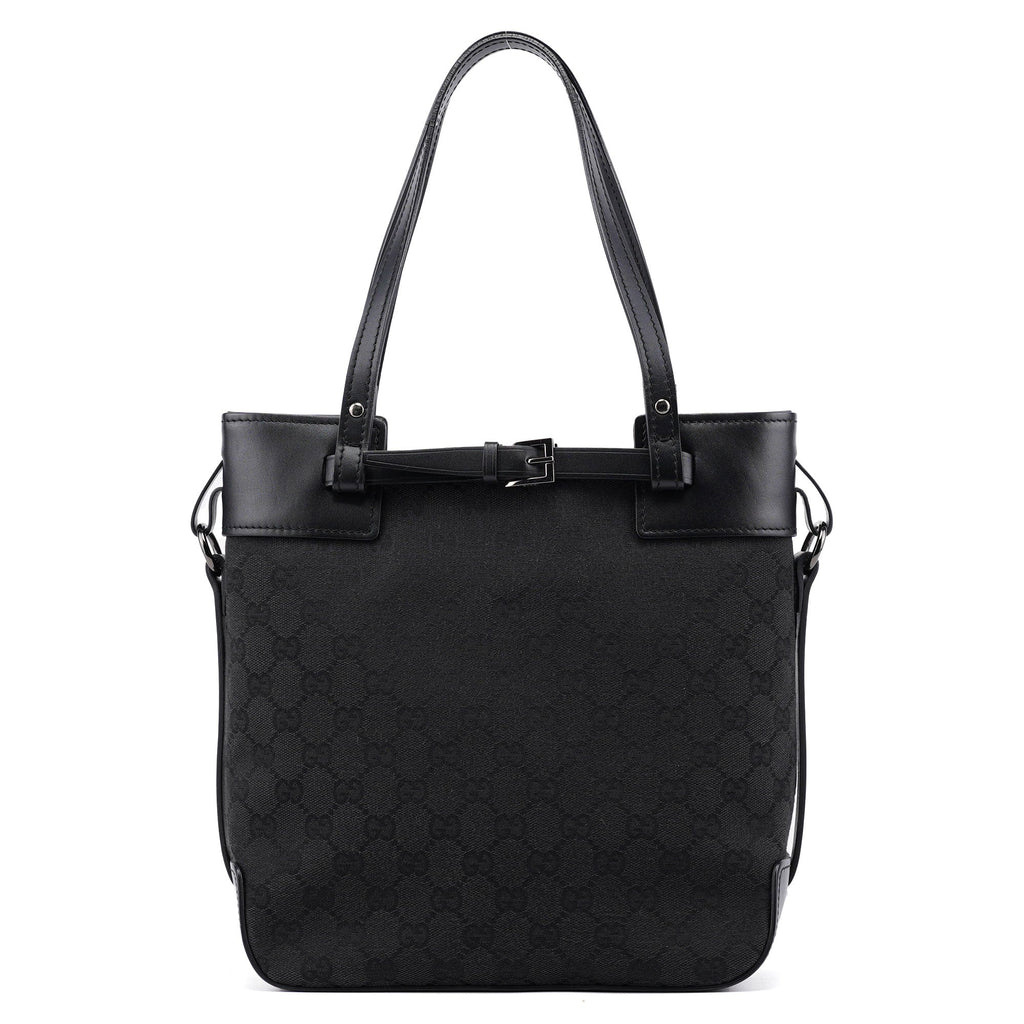 107757 Black GG Tote Bag