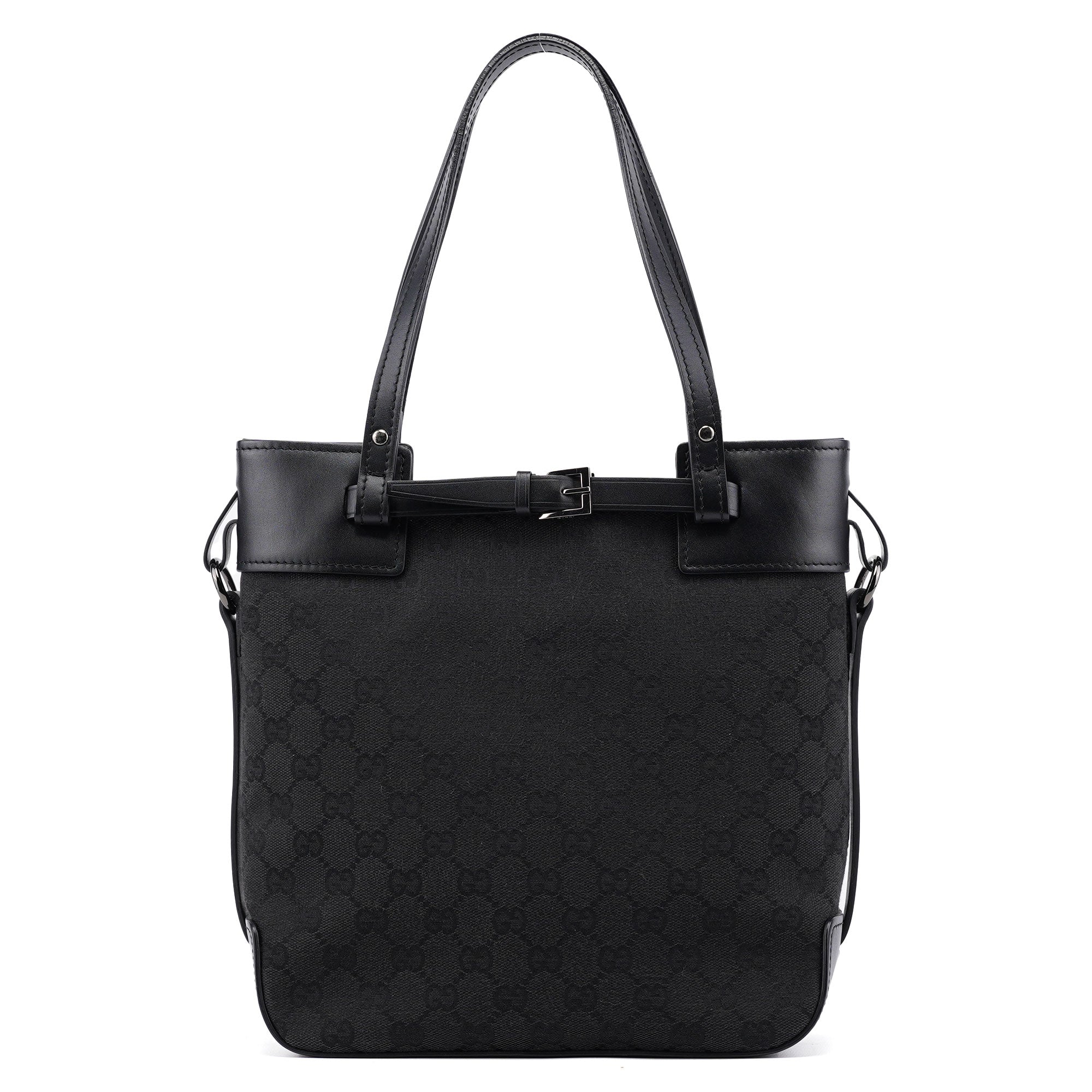 107757 Black GG Tote Bag