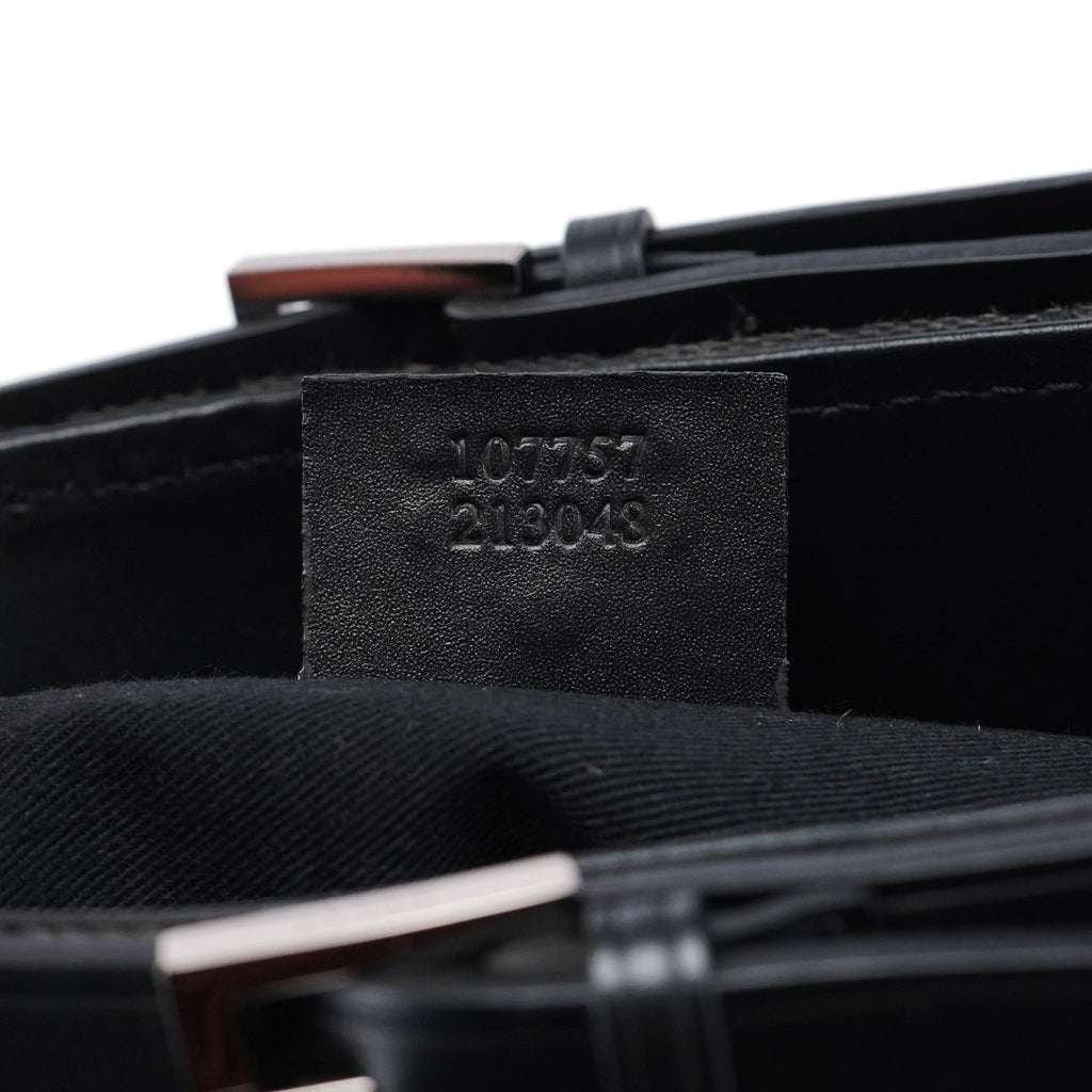 107757 Black GG Tote Bag