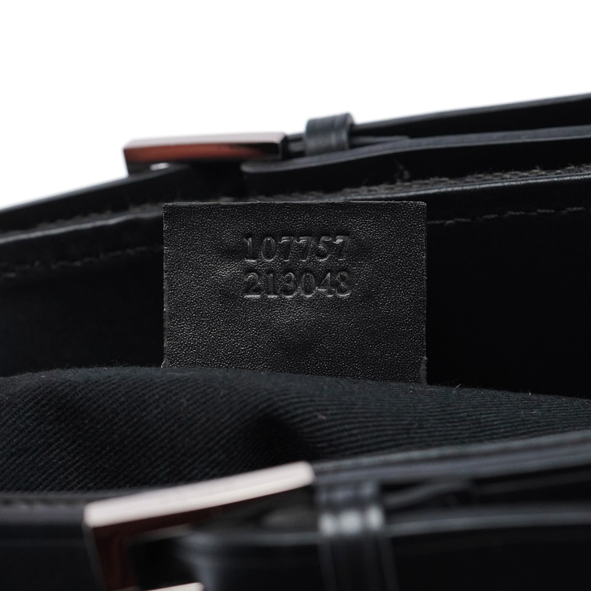 107757 Black GG Tote Bag