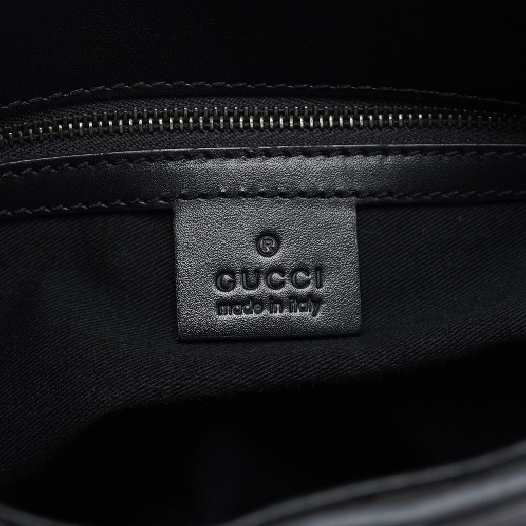 107757 Black GG Tote Bag