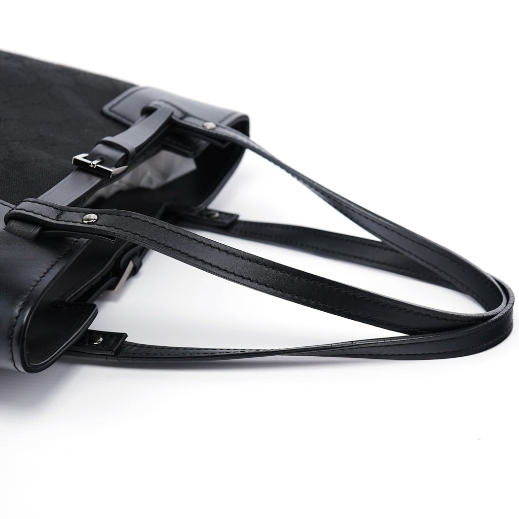 107757 Black GG Tote Bag