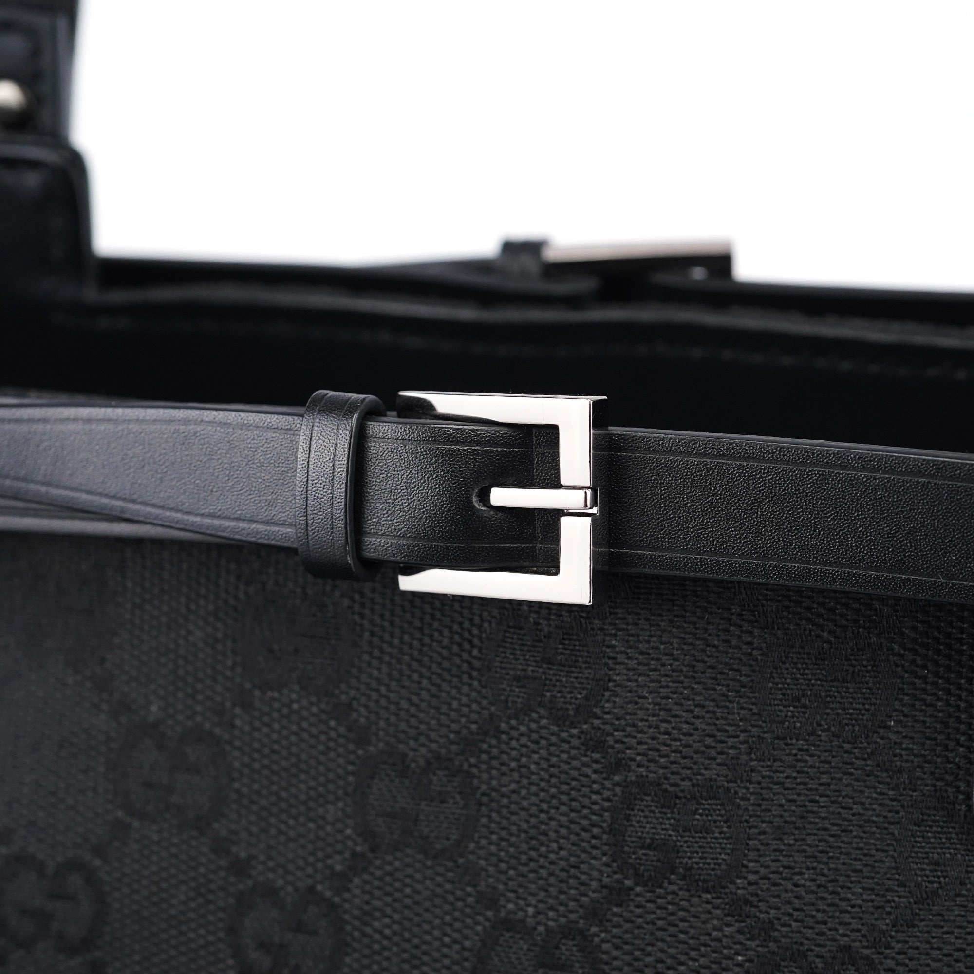 107757 Black GG Tote Bag