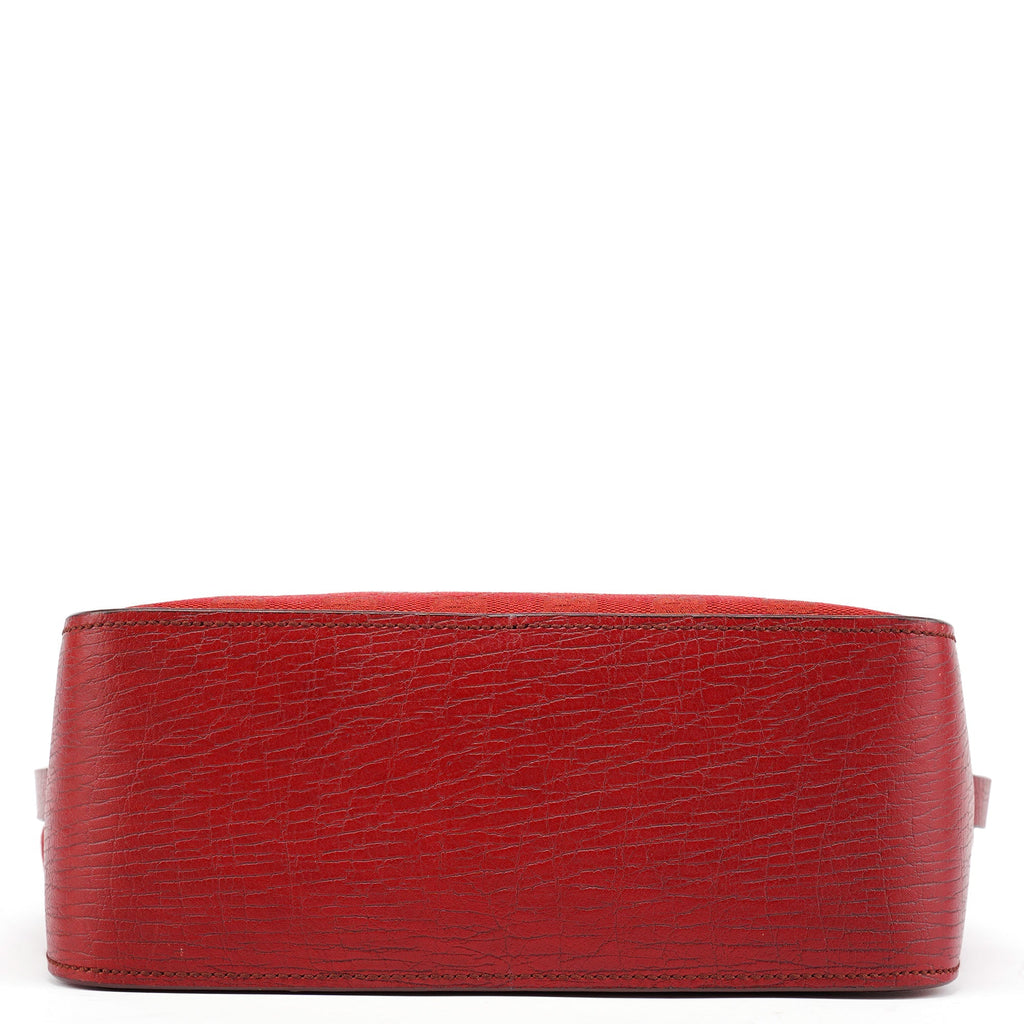 107757 Red GG Leather Tote Bag