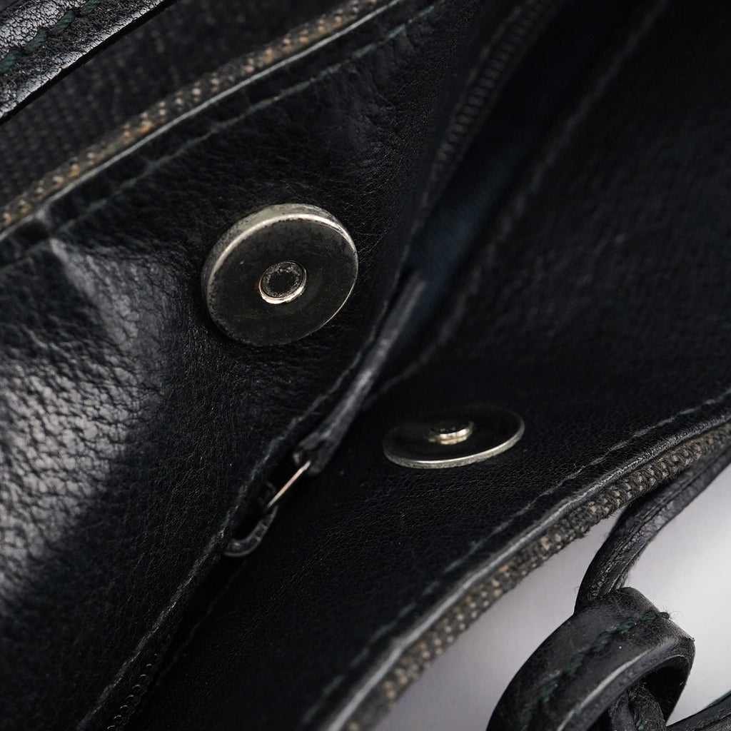 109175 Anthracite GG Horsebit Shoulder Bag
