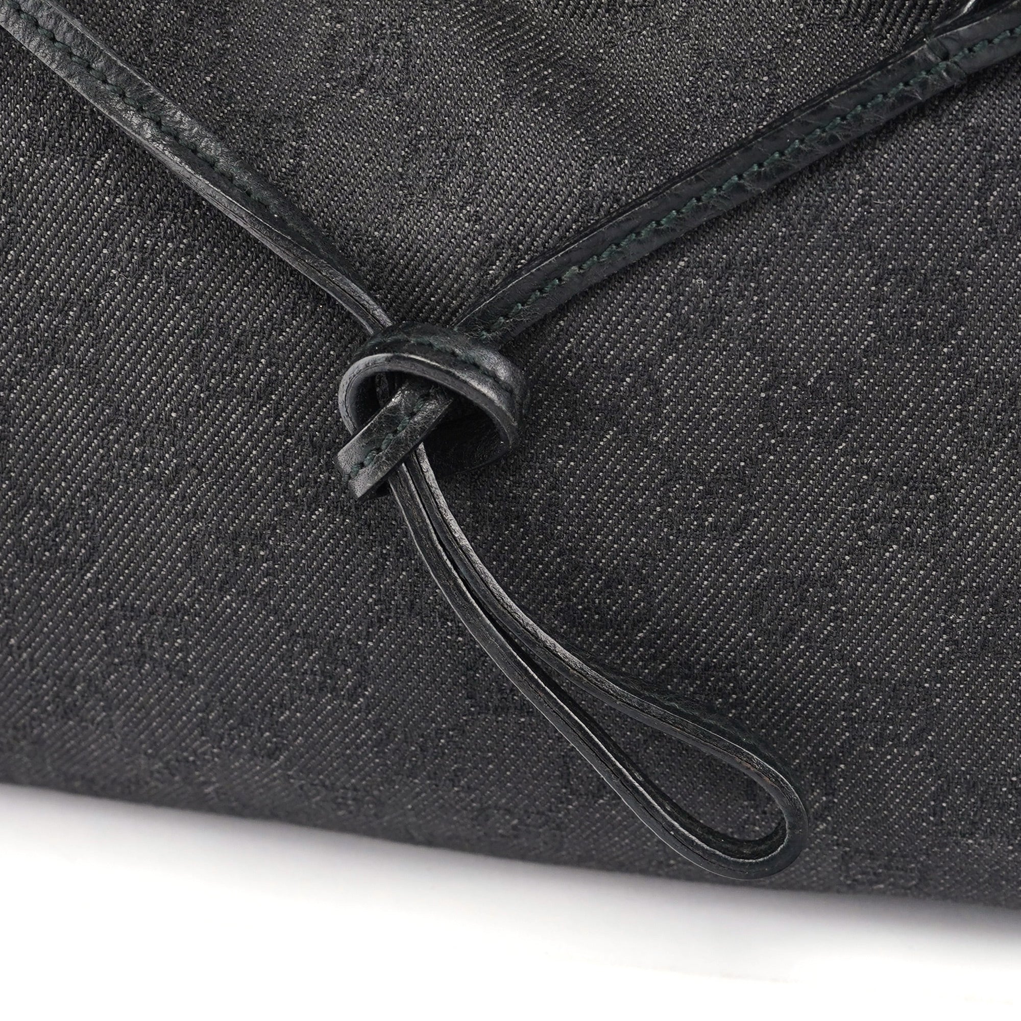 109175 Anthracite GG Horsebit Shoulder Bag