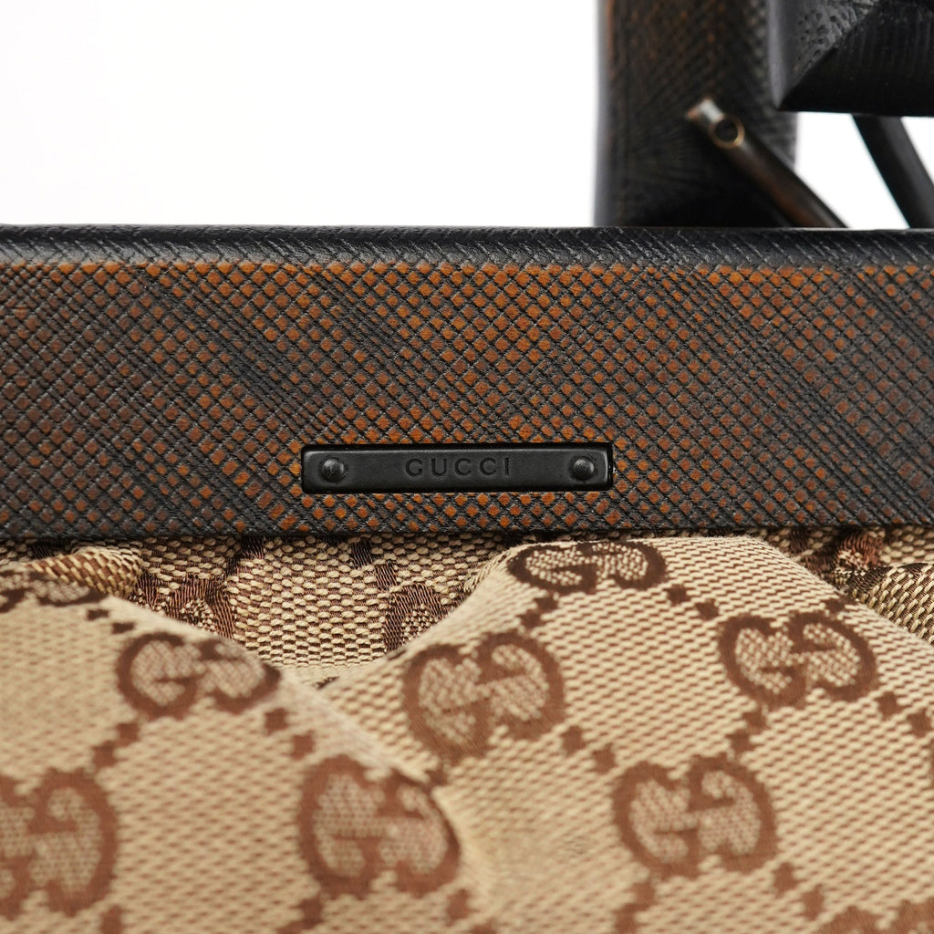 112683 Beige GG Doctor Bag