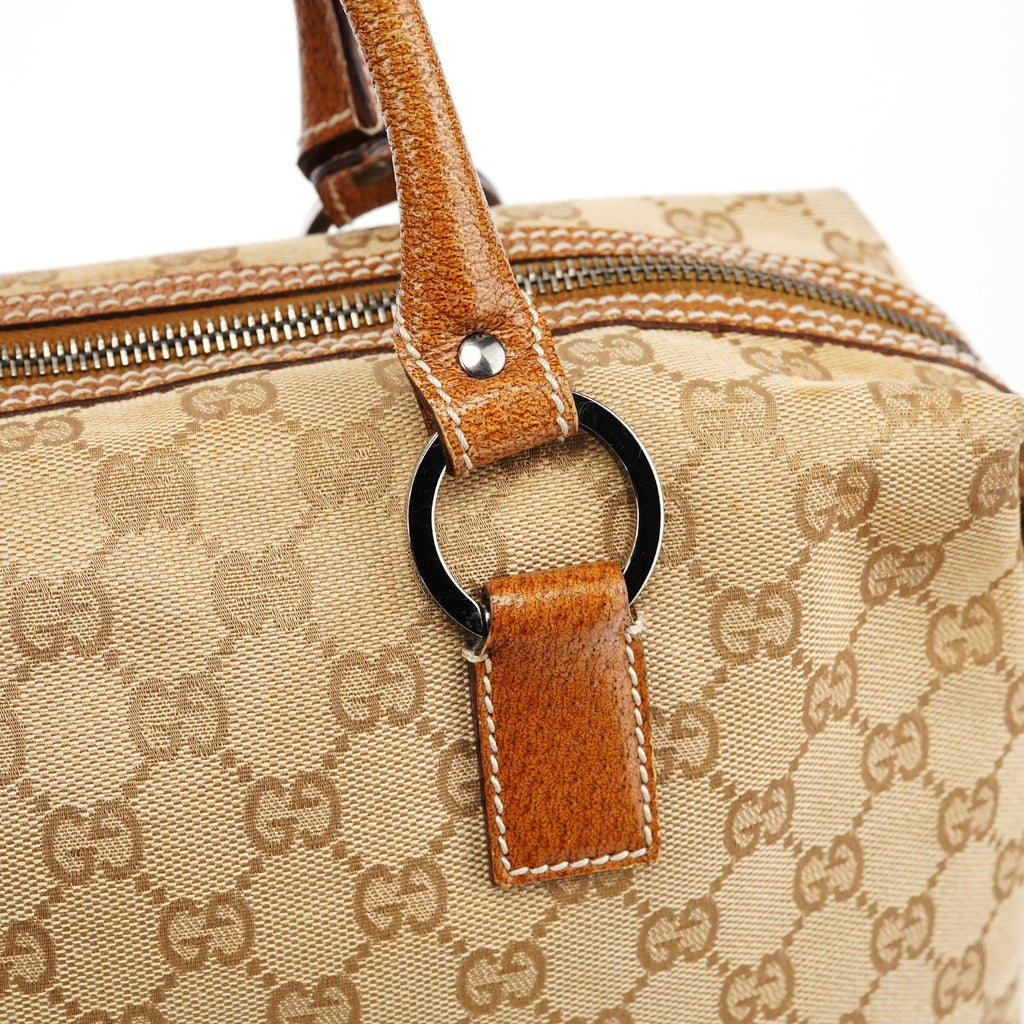 113009 Beige Brown GG Tote Bag