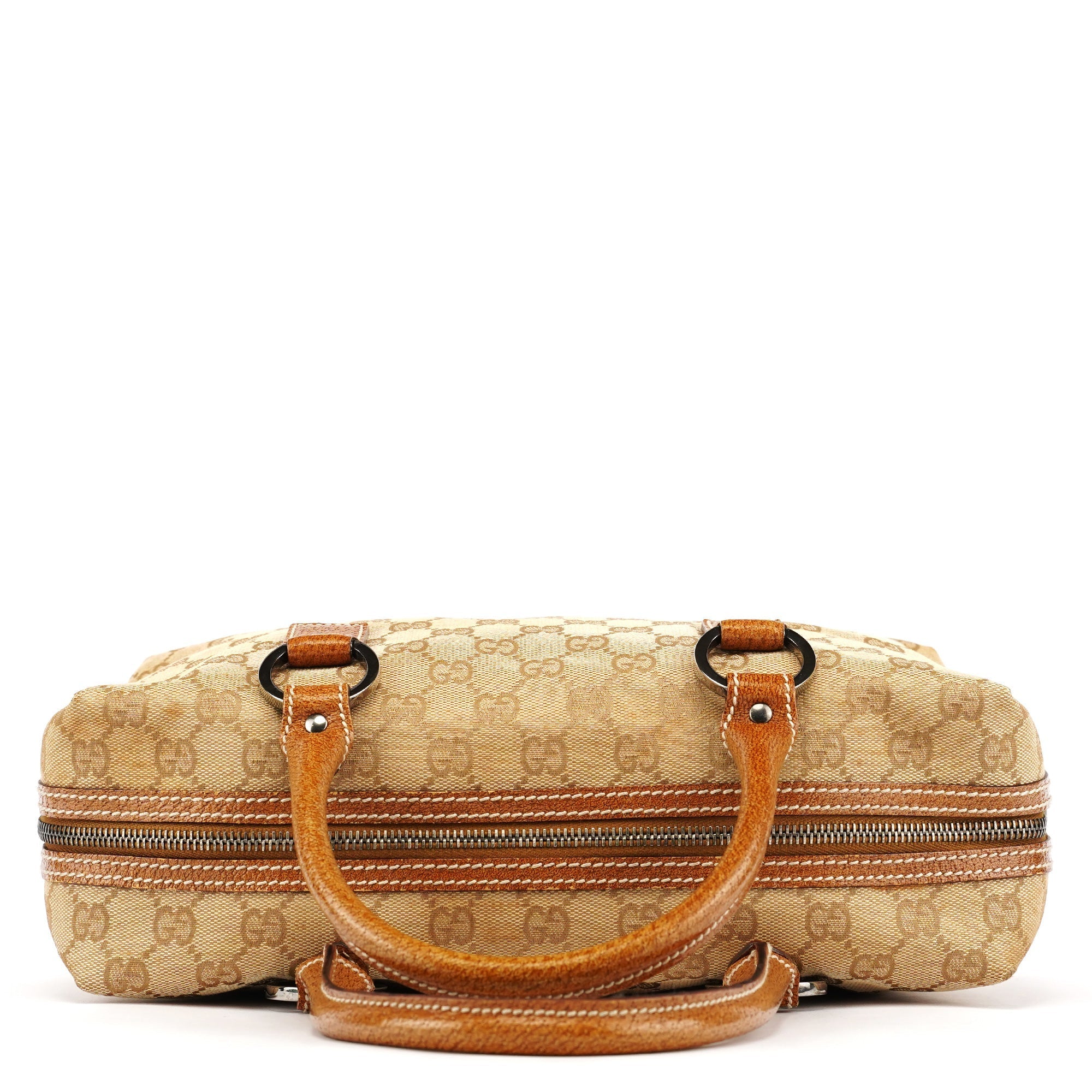 113009 Beige Brown GG Tote Bag