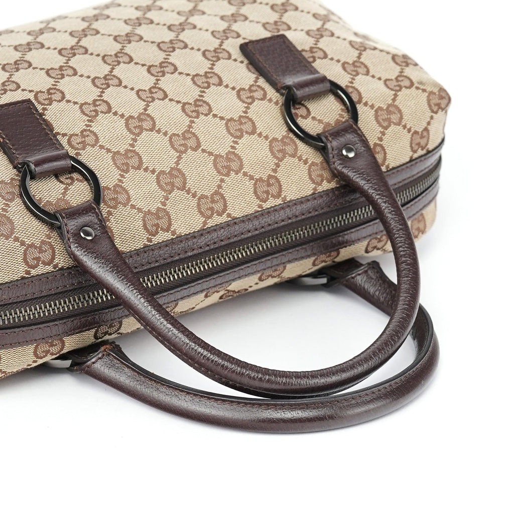 113009 Beige GG Tote Bag