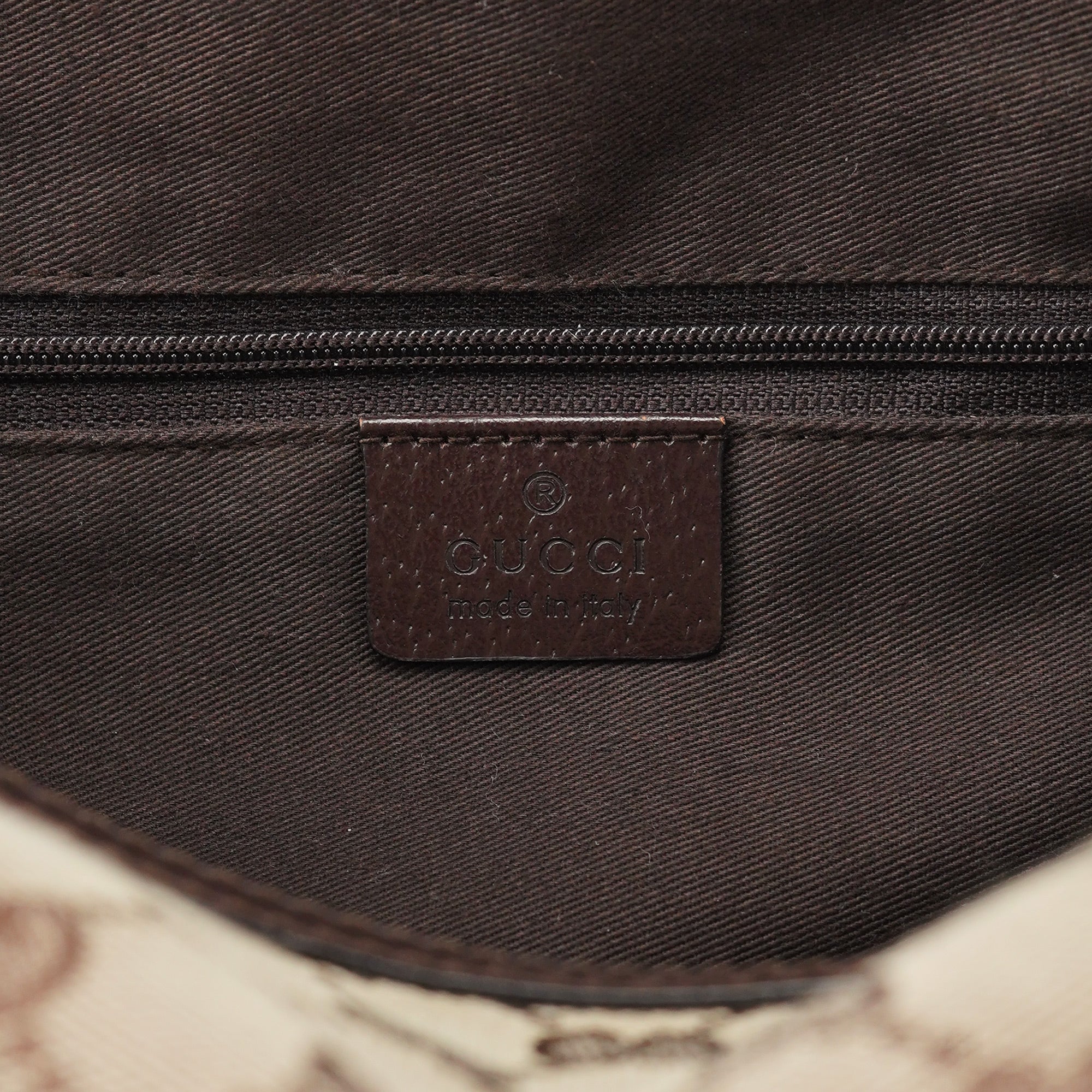 113009 Beige GG Tote Bag