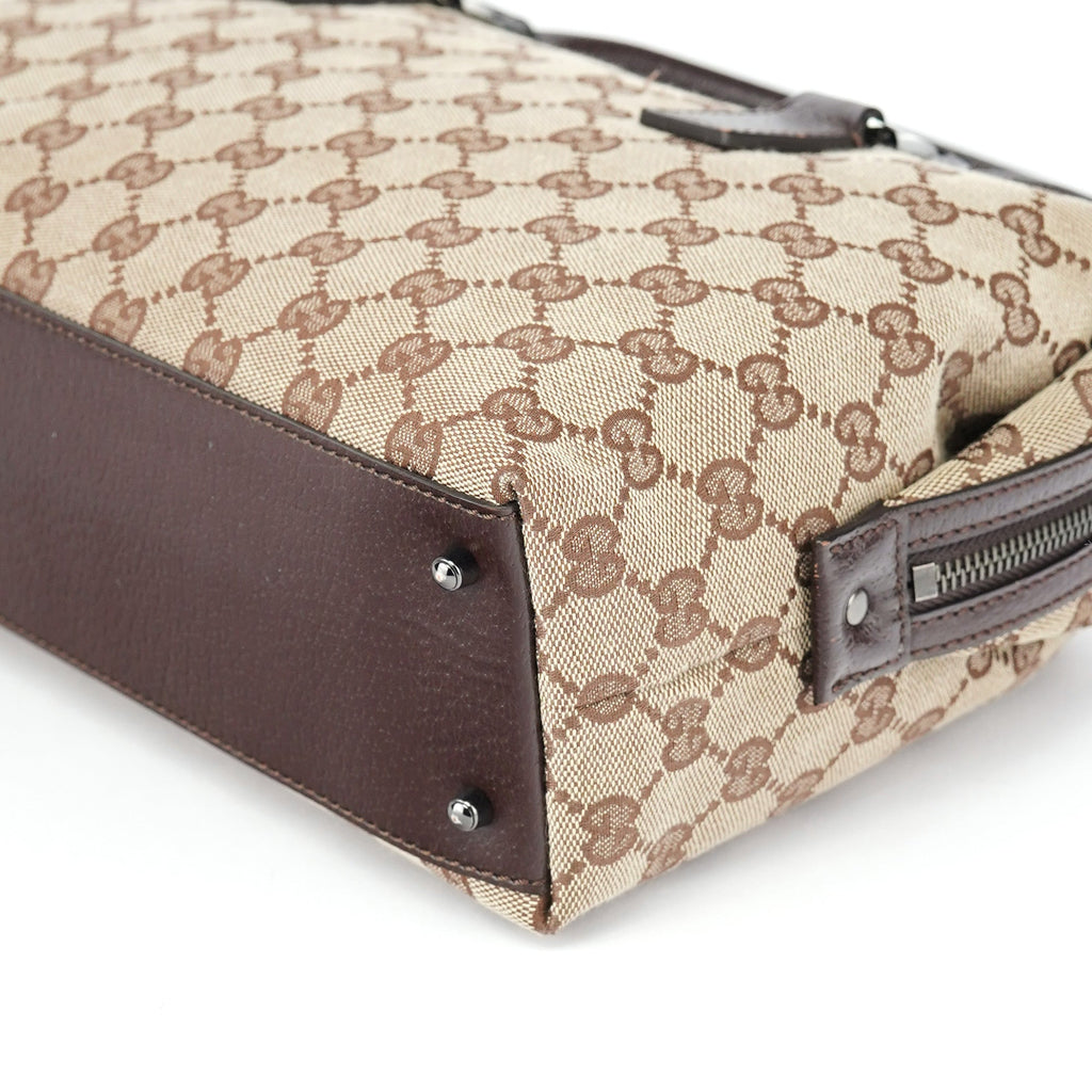 113009 Beige GG Tote Bag