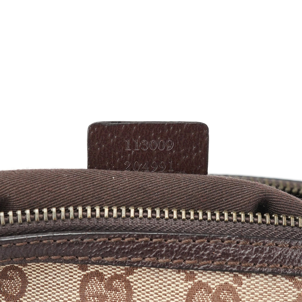 113009 Beige GG Tote Bag