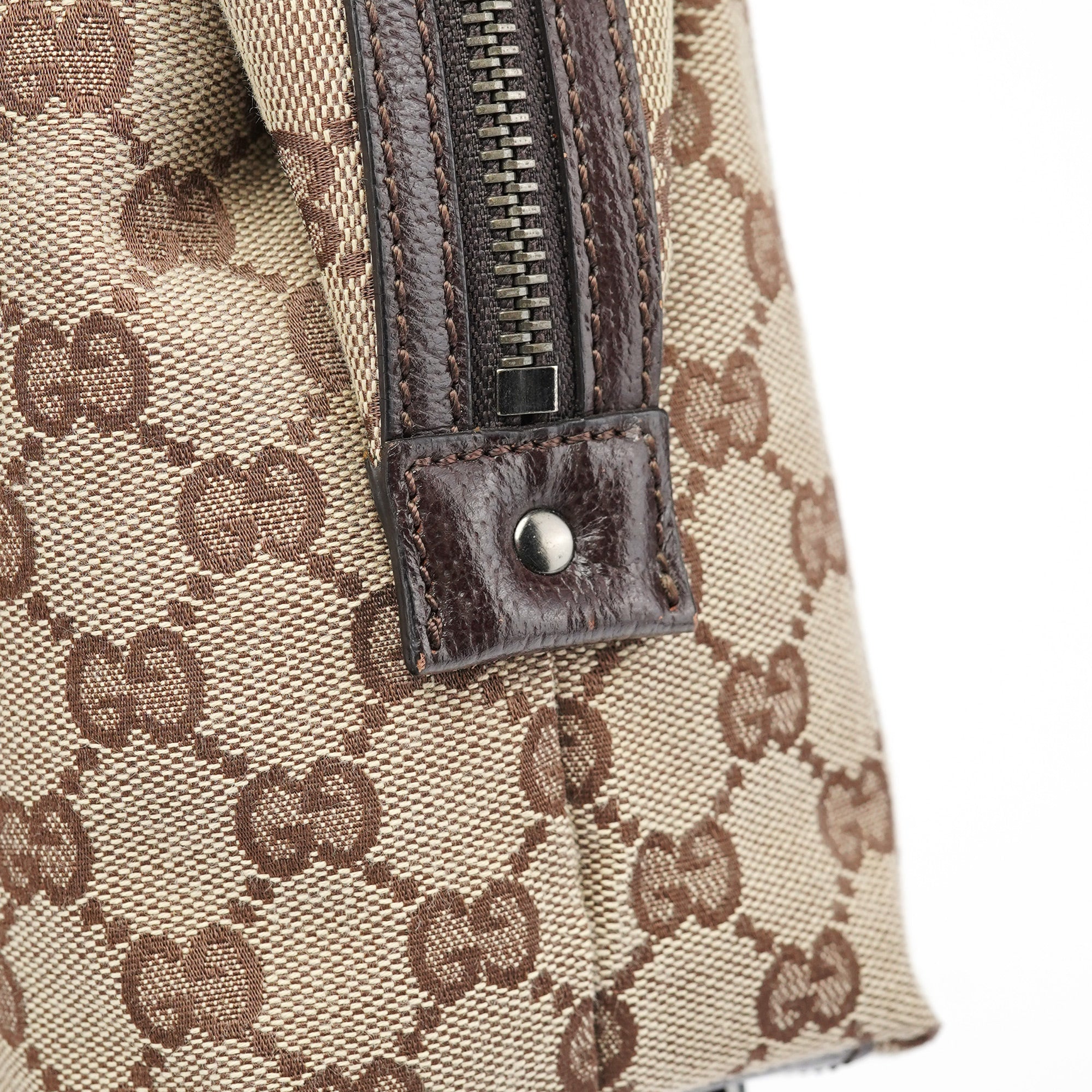 113009 Beige GG Tote Bag
