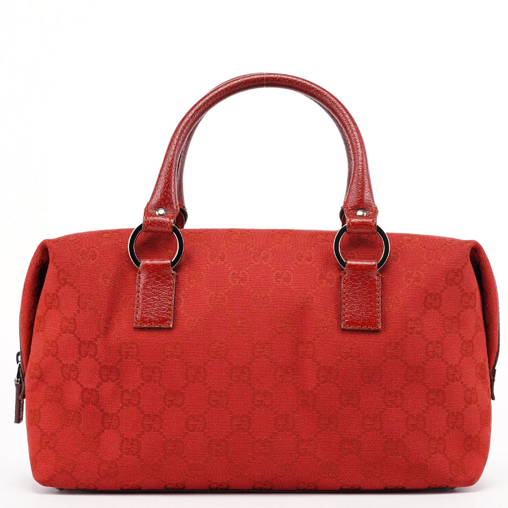 113009 Red GG Tote Bag