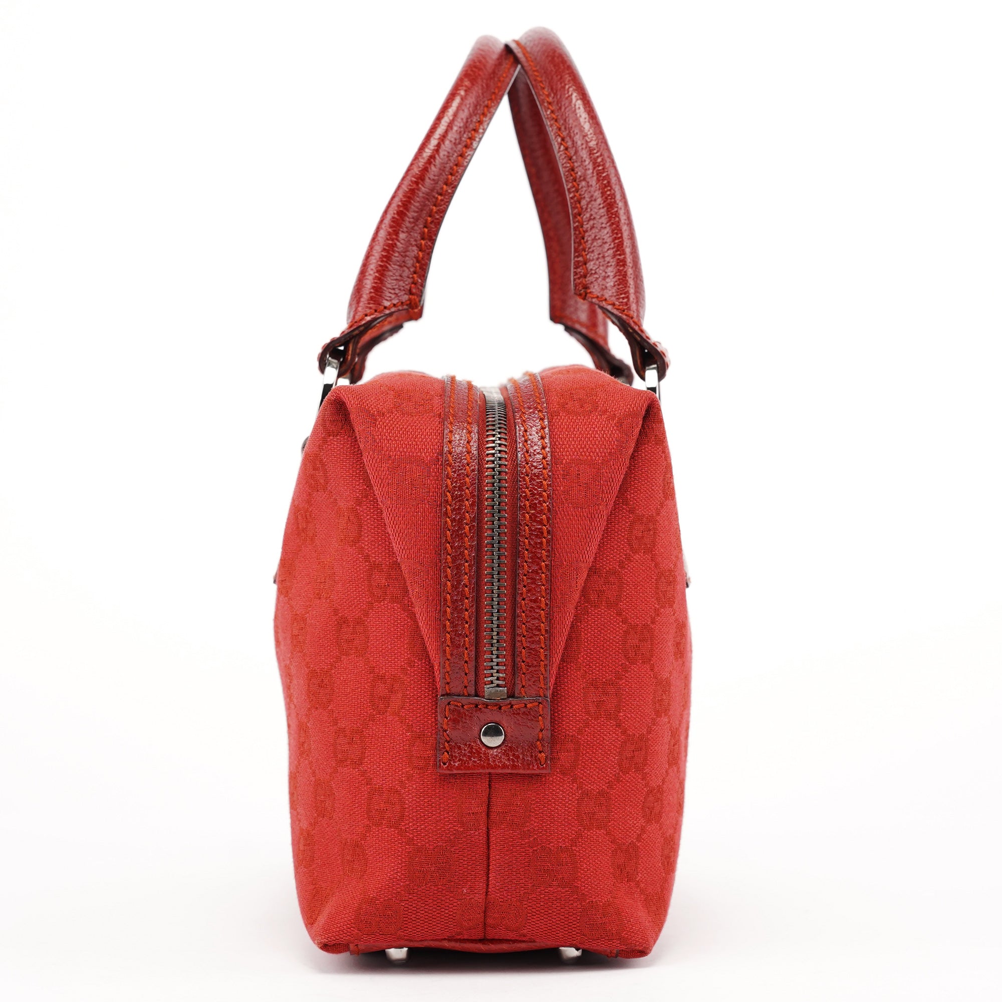 113009 Red GG Tote Bag