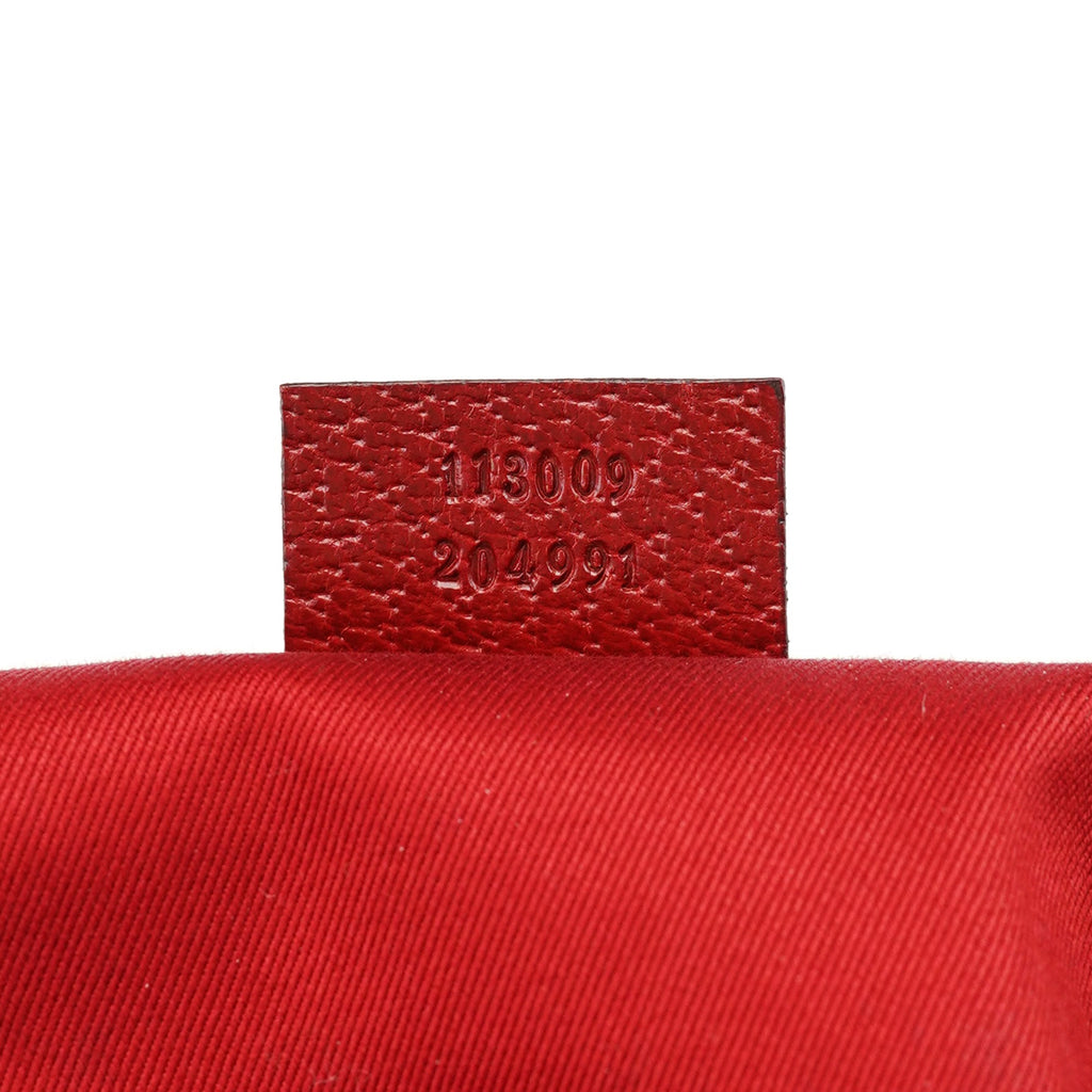 113009 Red GG Tote Bag