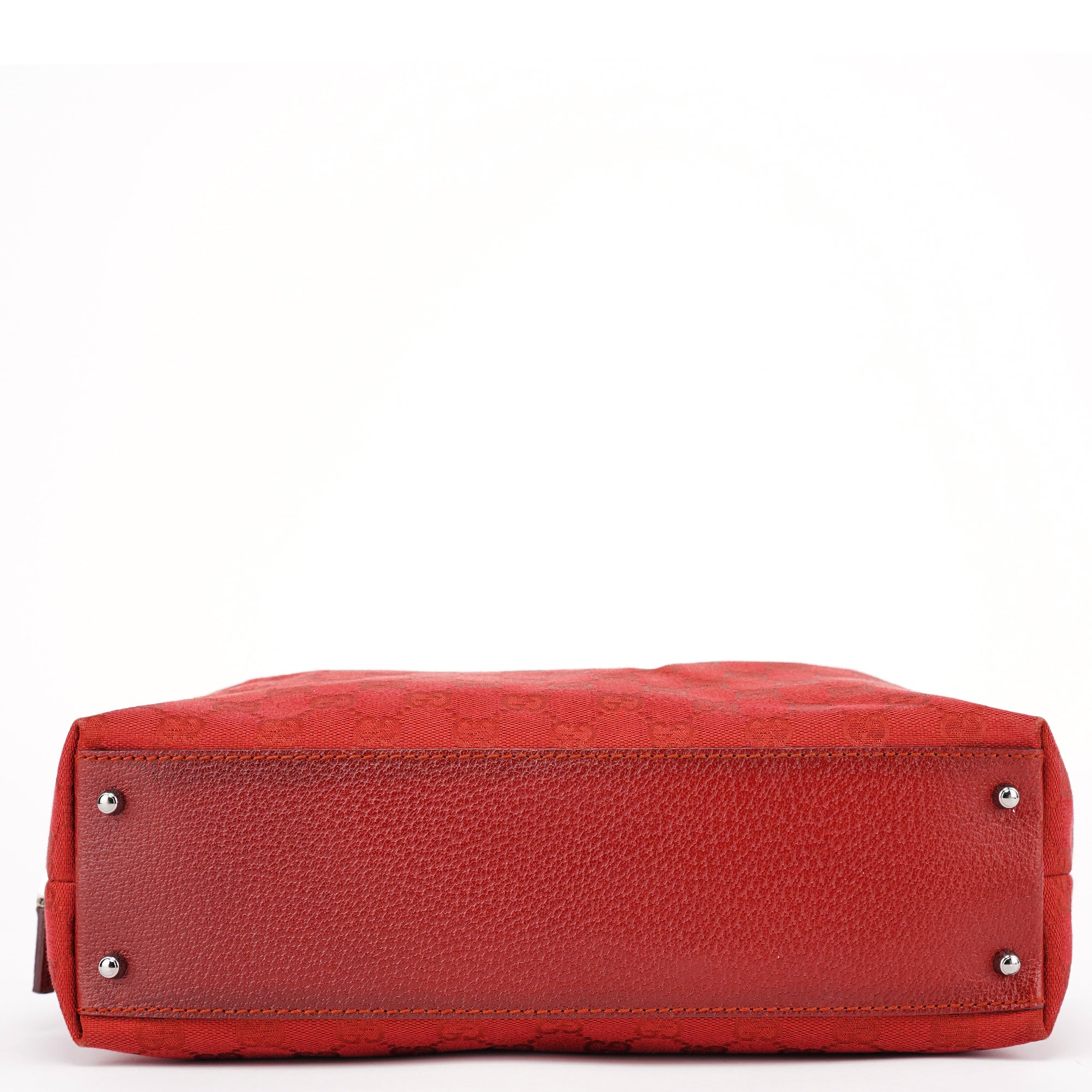 113009 Red GG Tote Bag