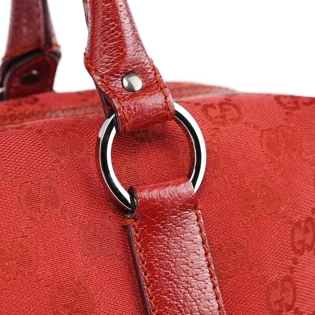 113009 Red GG Tote Bag