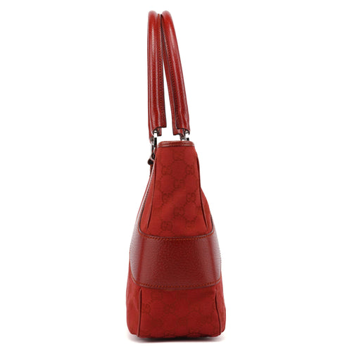 113011 Red GG Tote Bag