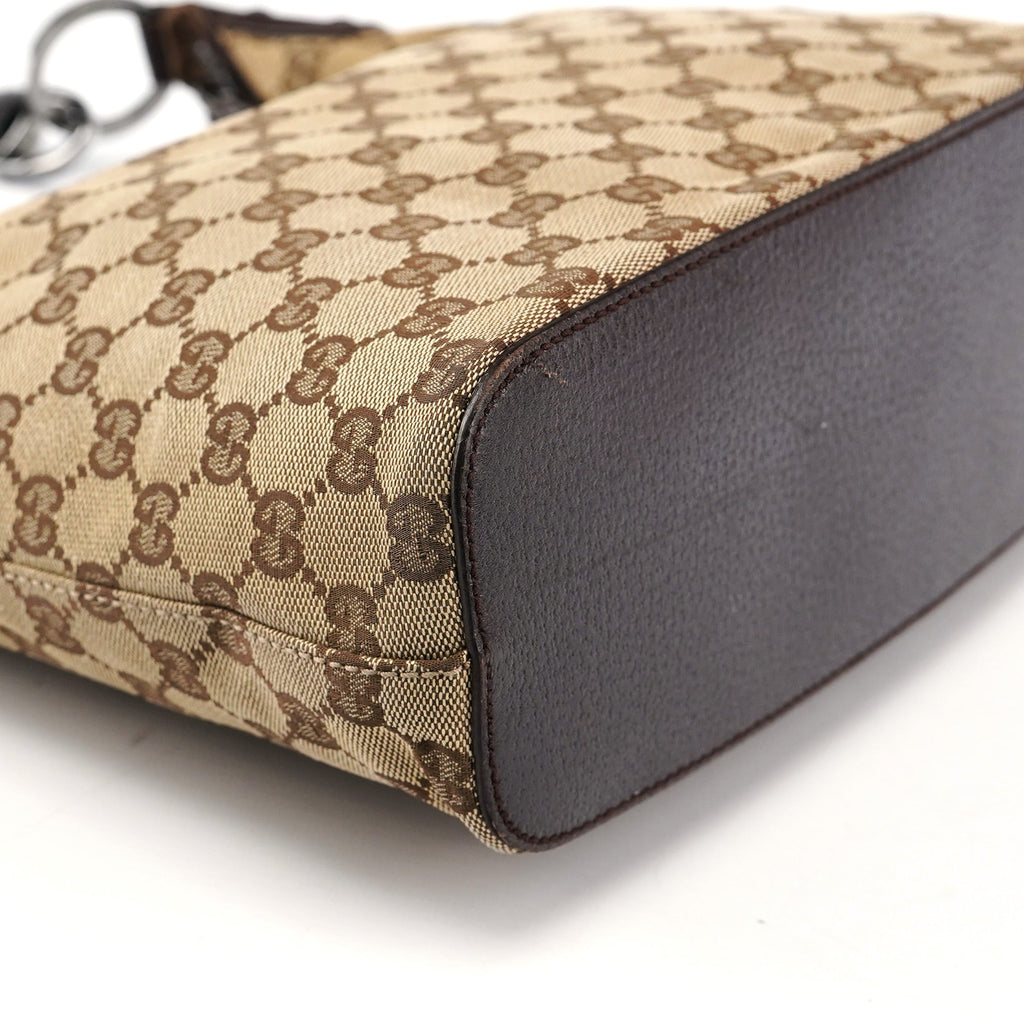115002 Beige GG Shoulder Bag