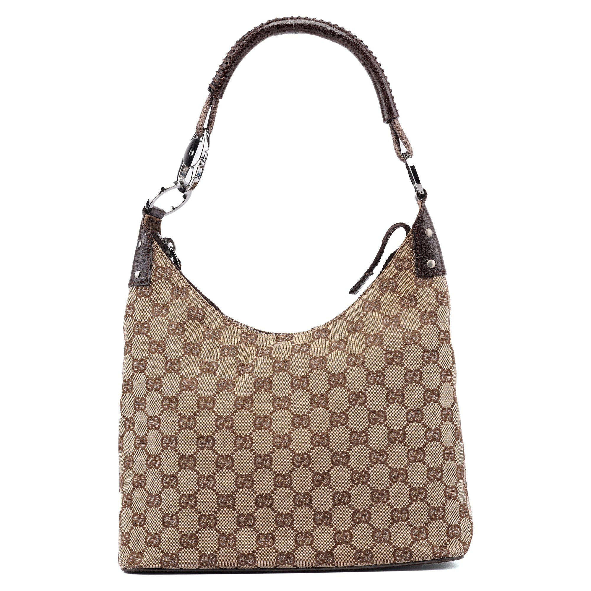 115002 Beige GG Shoulder Bag